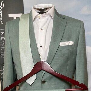 SUIT: COAT AND PANTS MINT COLORED